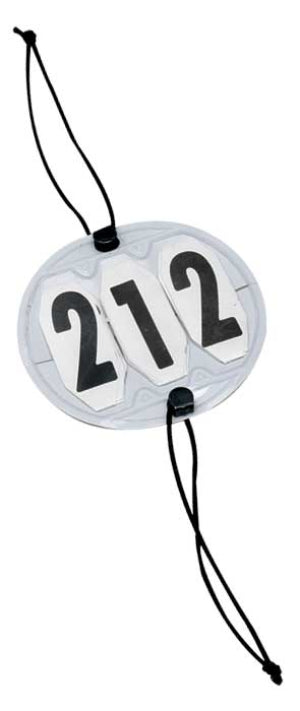 Bridle Number Holder Set - 4 Numbers