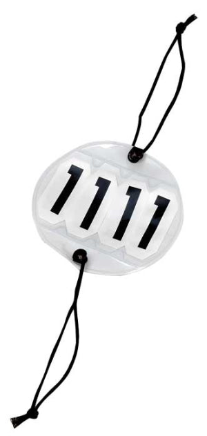 Bridle Number Holder Set - 4 Numbers