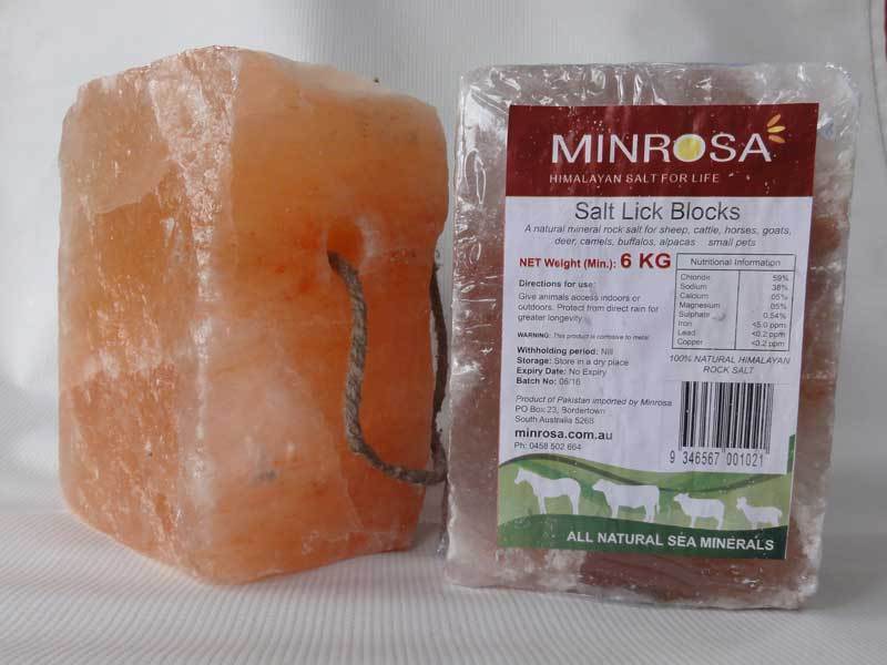 Minrosa Himalayan Pink Mineral Rock Salt Block
