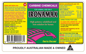 Carbine Chemicals Ironamax Oral Iron